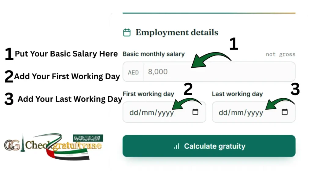 Gratuity Calculator Dubai. how to check gratuity with UAE gratuitiy Calculator at CheckGratuityUAE